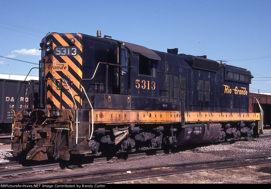 DRGW 5313 at Denver